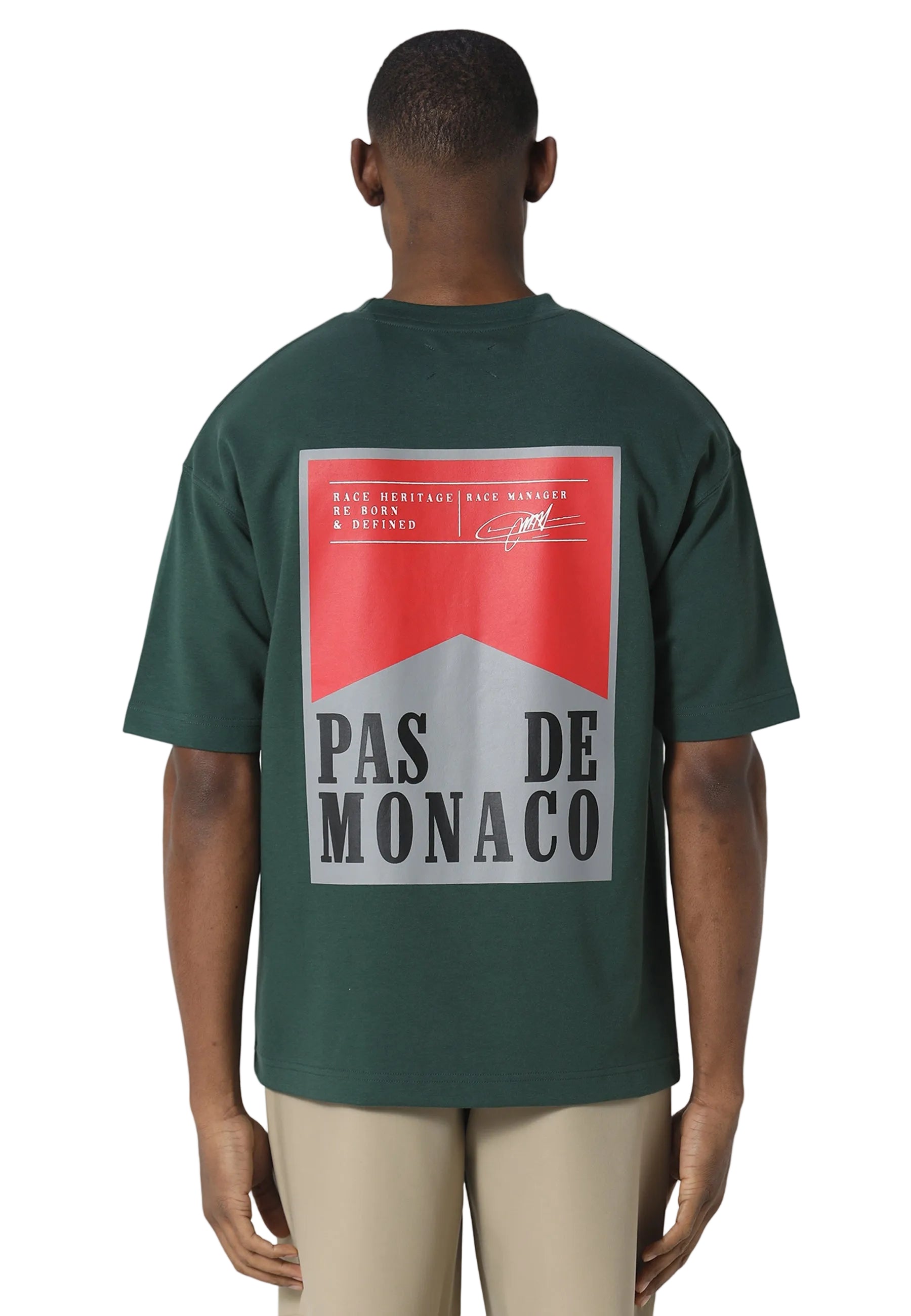 Pas De Monaco Wrapper Pedosa Green T-Shirt